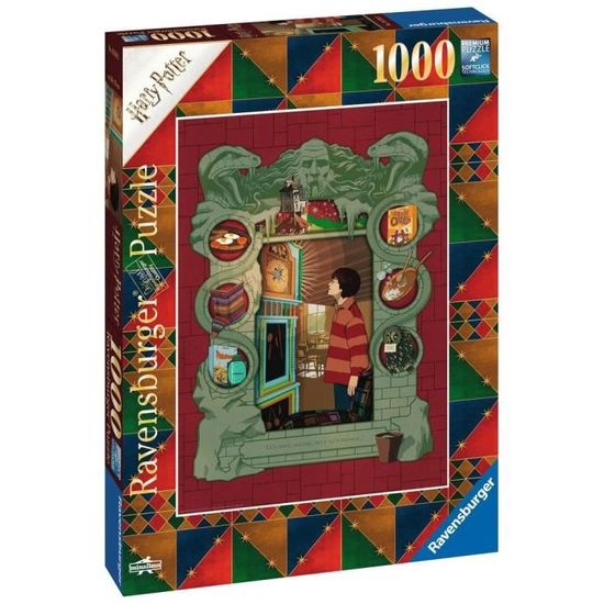 Puzzle 1000 p - Harry Potter chez la famille Weasley - Ravensburger - Cinéma et publicité - Mixte