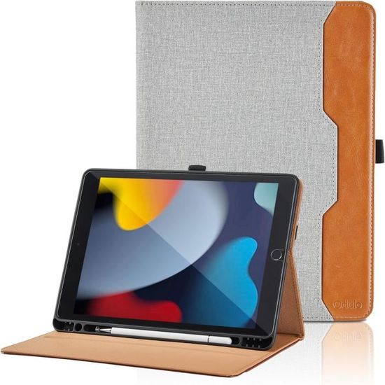 DAORANGE Coque Clair Fine Et Légère Pour IPad 9ème/8ème/7ème Génération 10,2 Pouces - Antichoc Anti-Jaunissement