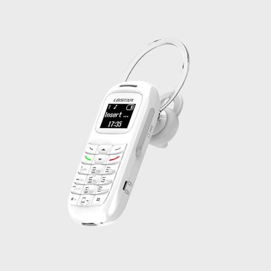 Téléphone Mobile Bluetooth L8STAR BM70 - SOYES - Blanc - 0,66" - 300mAh