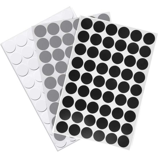 2000 Renforts Autocollants Pour Classeur - Ø13mm Ext / 6.5mm Int - Transparents