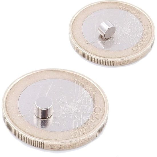 50 Mini Magneti Al Neodimio N52 - Dischi 5x2mm, Ultra Potenti, Colore Argento Per Hobby E Fai-da-te - Foto 8