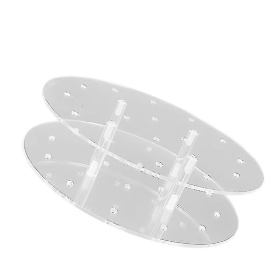 Kitchencraft - Support à Cake Pops En Acrylique Transparent - 29cm - Pour 24 Cake Pops
