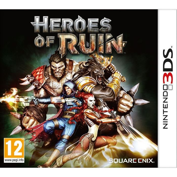 Heroes Of Ruin 3ds - vue 2