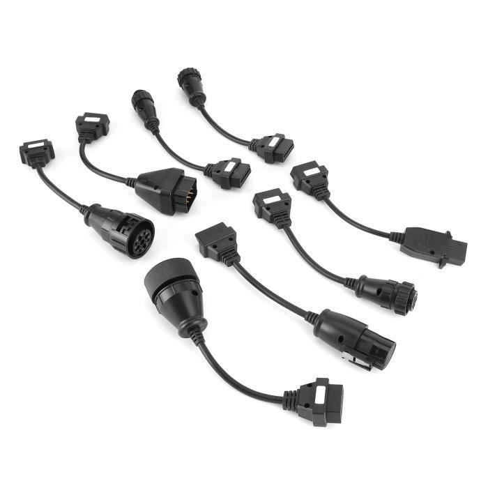 Câble De Diagnostic De Connecteur OBD2 Fiatecuscan, Adaptateur De Numérisation ECU Fiat, Nouveau