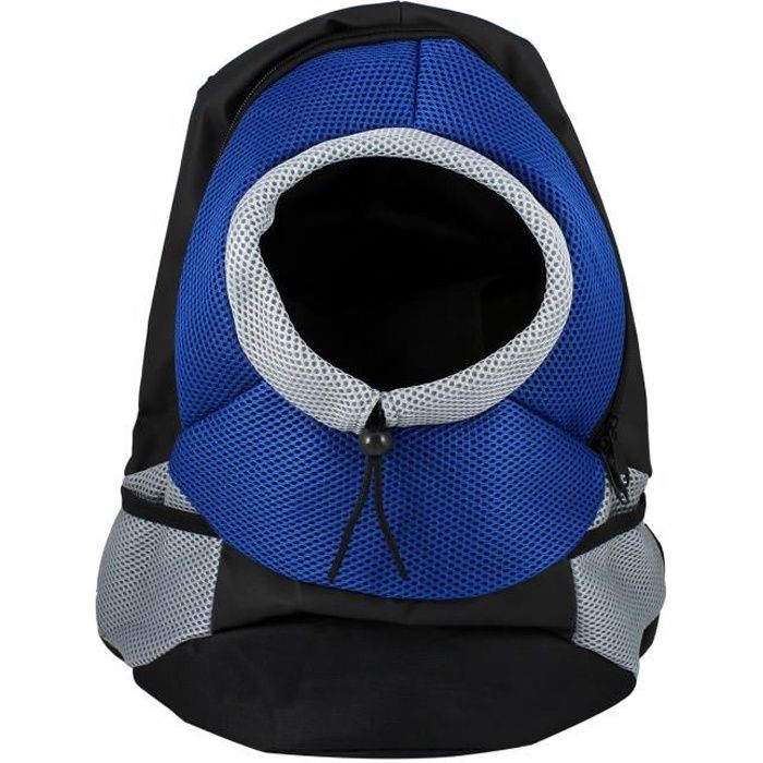 Tera® Sac à dos de transport 37x17x40cm pour petit et moyen chien/chat (Bleu)