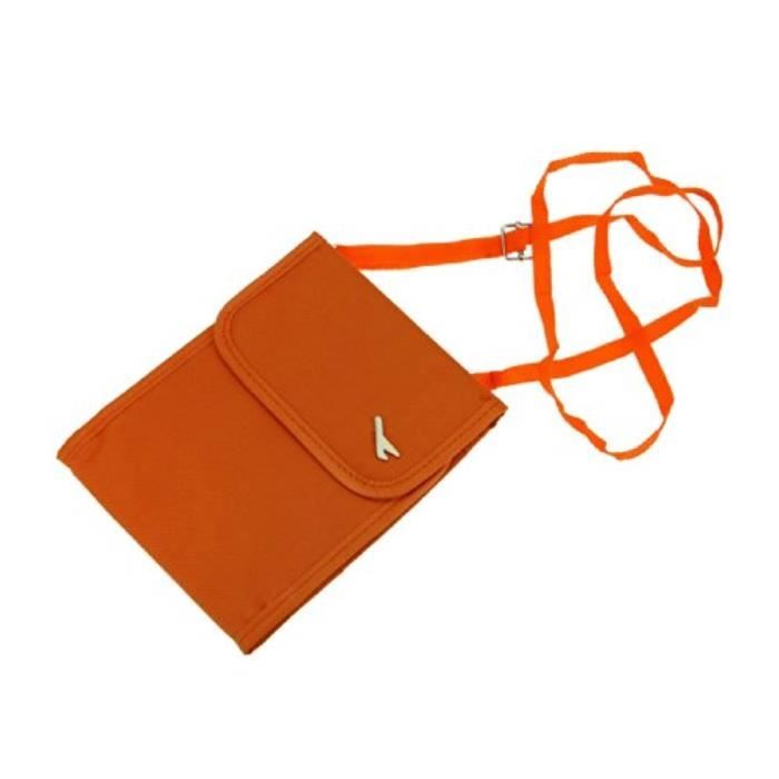 Bracelet De Montre Vendu Seul WX5HW imperméable multifonctionnel voyage comapct cou pochette portefeuille sac de sécurité en espèces