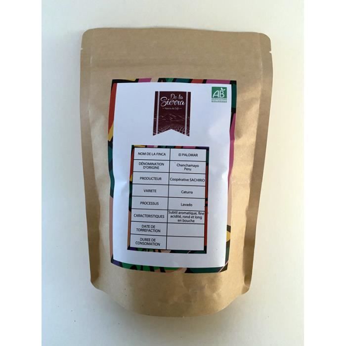 Café Caturra Bio - 100 % Arabica