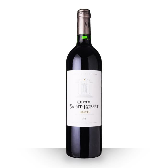 Château Saint-Robert 2011 Rouge 75cl AOC Graves - Vin Rouge
