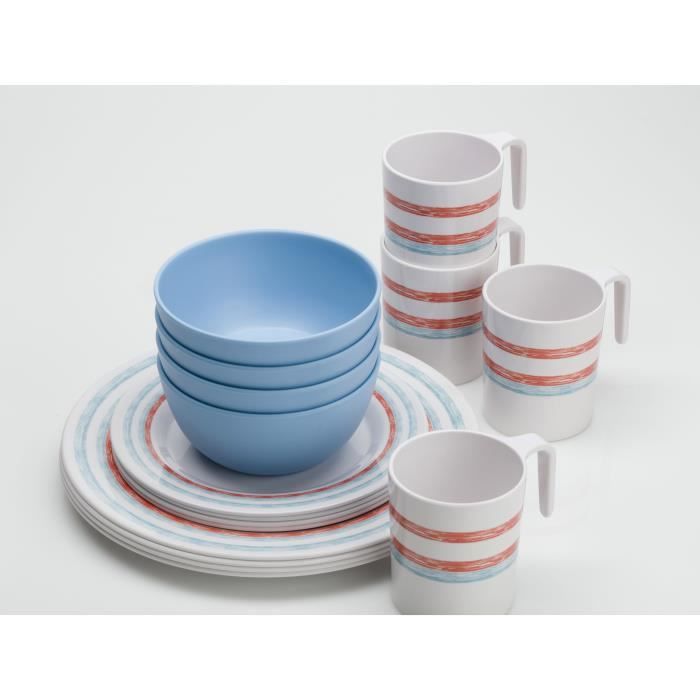 Pack vaisselle just stripes x16