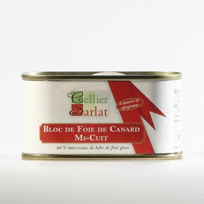 Bloc de Foie Gras de Canard mi-cuit IGP Périgor…