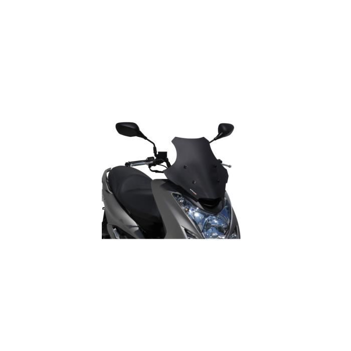 YAMAHA 125 MAJESTY S-14/17-BULLE SPORT ERMAX NOIRE SATIN -0302122 PRO SOLDE