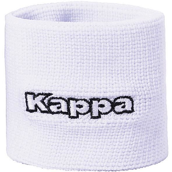 Lot de 6 poignets éponges Kappa Gaeta - blanc - TU