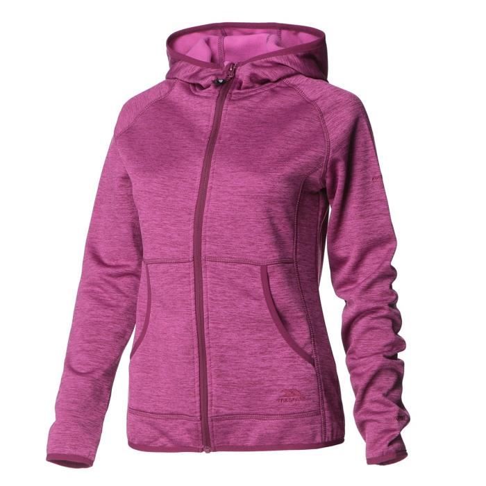 TRESPASS Polaire Your1 - Femme - Violet foncé