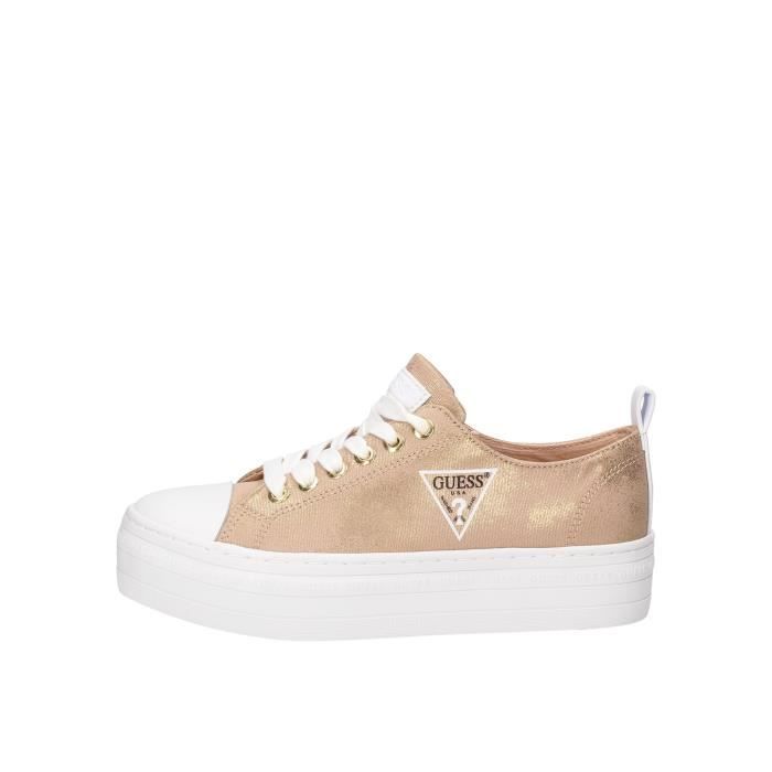 Guess FL6BRSFAB12 chaussures de tennis Femme or