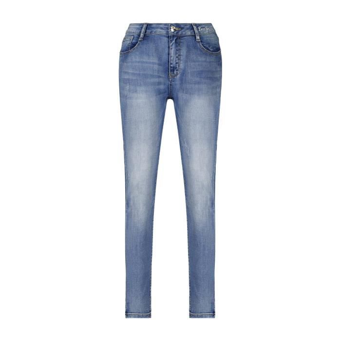 DEELUXE Jeans slim stretch GABY Light Blue Denim