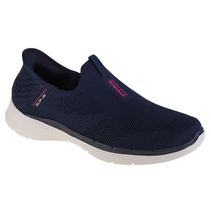 Chaussures SKECHERS GO Walk 6 Fabulous View Noir - Femme/Adulte