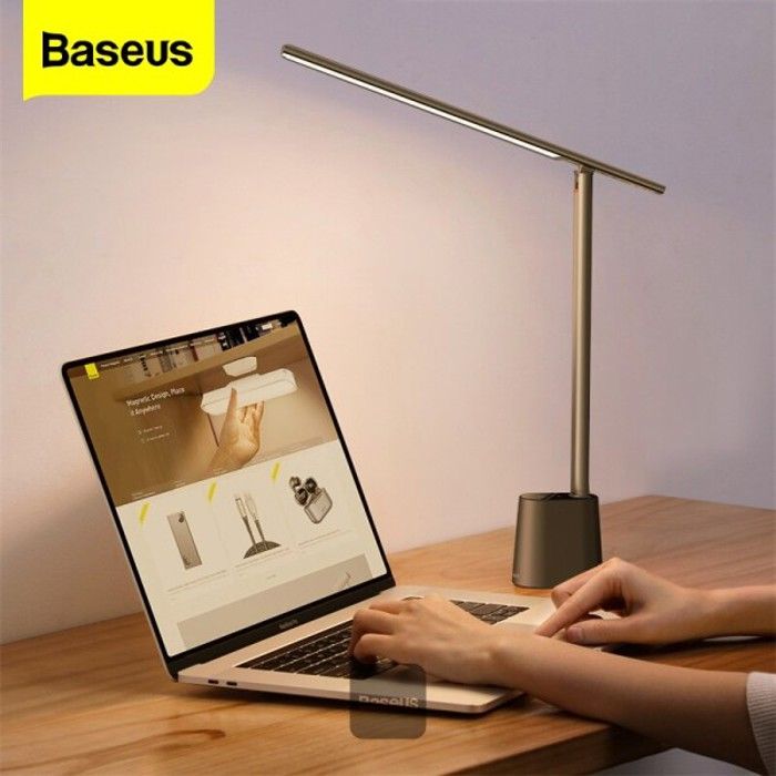 Lampe de bureau - BASEUS - Lampe LED intelligente - Gradation automatique - Éclairage large - Touch Control