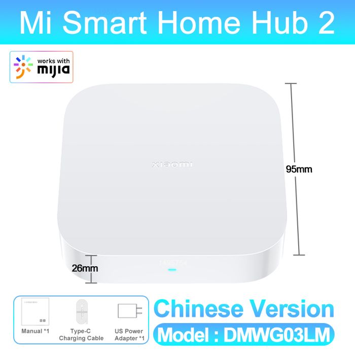 Xiaomi-Mi Smart Home airies Gateway 2,2023 d'origine,multimode ...