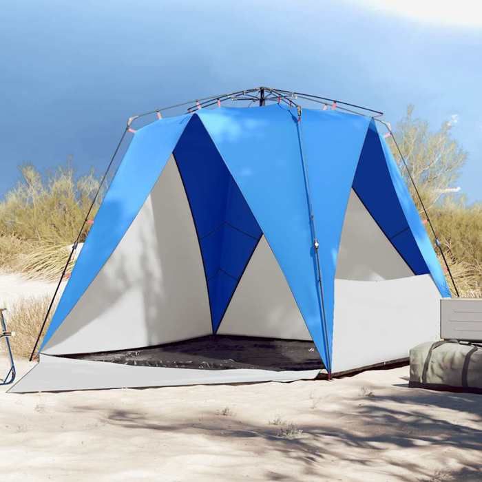 Protection Uv Pêche VidaXL - Tente De Pêche Et Camping - Imperméable Et Résistante Aux UV - Sac De Transport Inclus Tente Camping VidaXL