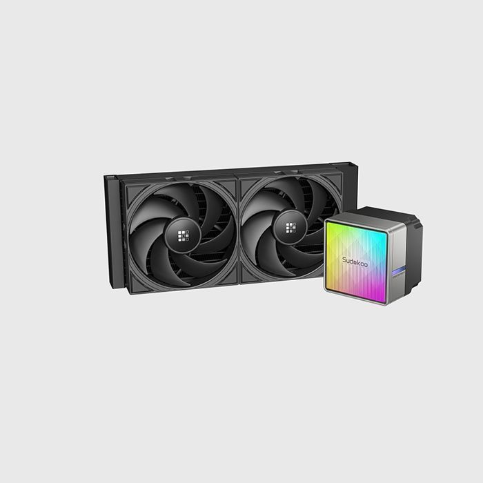 Sudokoo NEXAURA 240 Refroidisseur Liquide de CPU Watercooling avec Pompe PWM Tête de Pompe ARGB TDP 280W