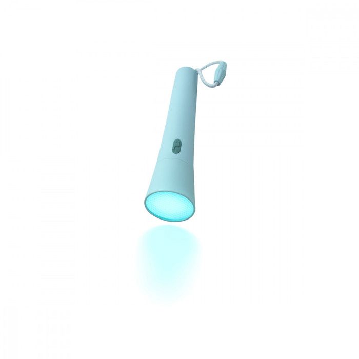 Lampe torche pour enfant H18.5cm - Lalarma - Bleu -