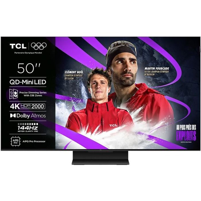 TV LED Tcl QD Mini LED Pro 50C79K 127 cm 2025