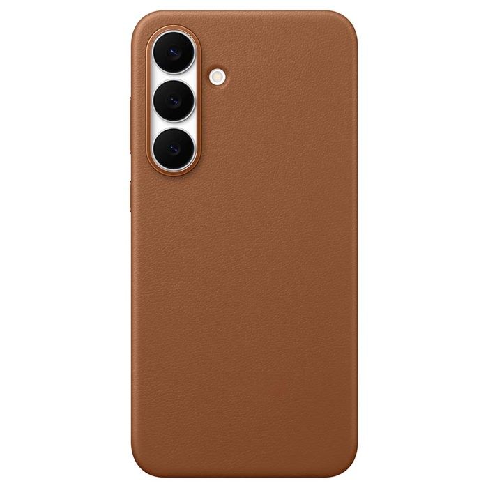 Samsung Coque pour Galaxy S25 FE en Cuir Premium Effet Grainé - vue 6