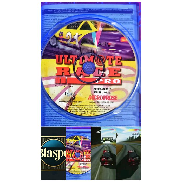 Microprose Ultim@Te Race Pro – Jeu PC – Cd Seul Sans Boîtier – Course Automobile