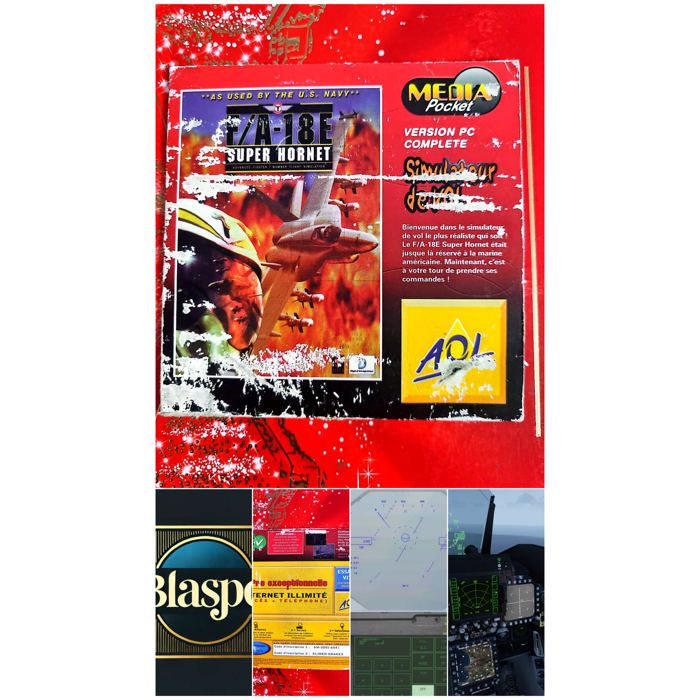 Media Pocket / Aol Langues F/A-18E Super Hornet – Jeu PC – Simulation De Vol – Cd-Rom