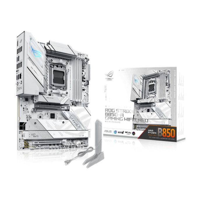 ASUS ROG STRIX B850-A GAMING WIFI7 NEO Scheda Madre AMD B850 Socket AM5 ATX DDR5 256GB Wi-Fi 7 5G Ethernet