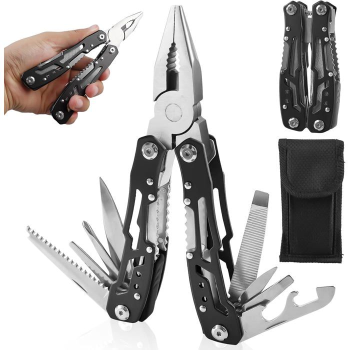 Cadeaux multi-outils pour hommesoutil multi-outils pour la Saint-Valentinoutil multifonction en acier inoxydableoutil