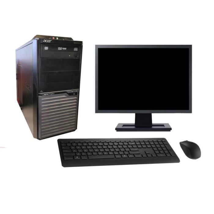 PC Tour Acer M2630G Ecran 22 Intel i5-4570 RAM 16Go SSD 960Go Windows 10  Wifi