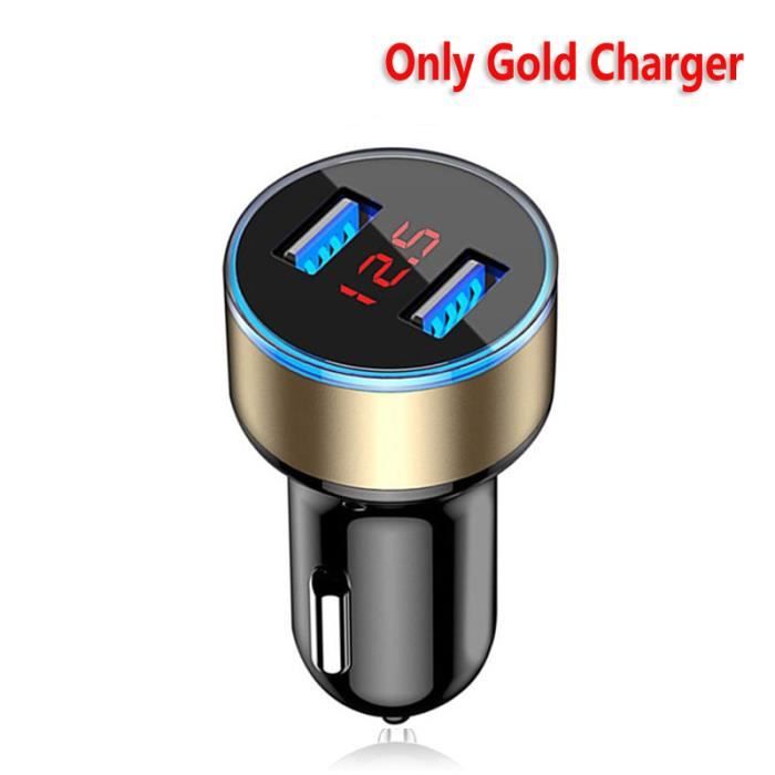 Chargeur De Voiture Rapide, Double Port USB, 12W - Store ORYX