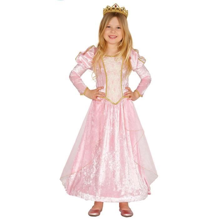 Deguisement Princesse Velvet pour Enfant de 3 4 ans ALPEXE Licence Disney Princesses Rose Cdiscount Jeux Jouets