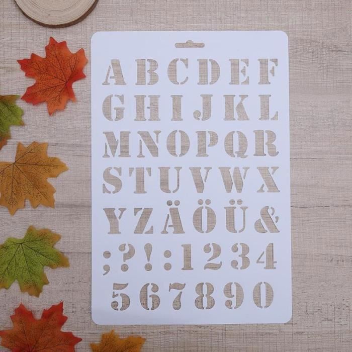 PATIKIL Tampon Auto-encreur Lettre S – Alphabet Mini Tampon Plastique Pour Classe, Scrapbooking, Artisanat – Bleu