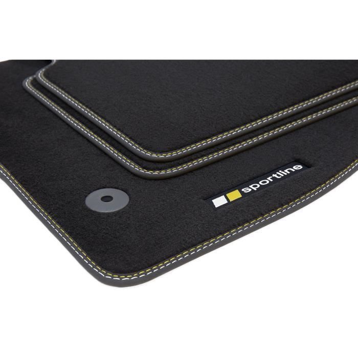 cod MTM Tapis de Sol Crossland X 06.2017 sur Mesure en Velours Noir One fr7480
