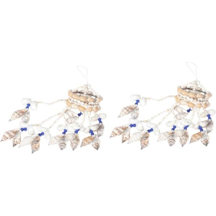 Kit 10 Carillons éoliens Mandala à Décorer - Bricolage Enfant, Décoration Jardin Intérieur/extérieur