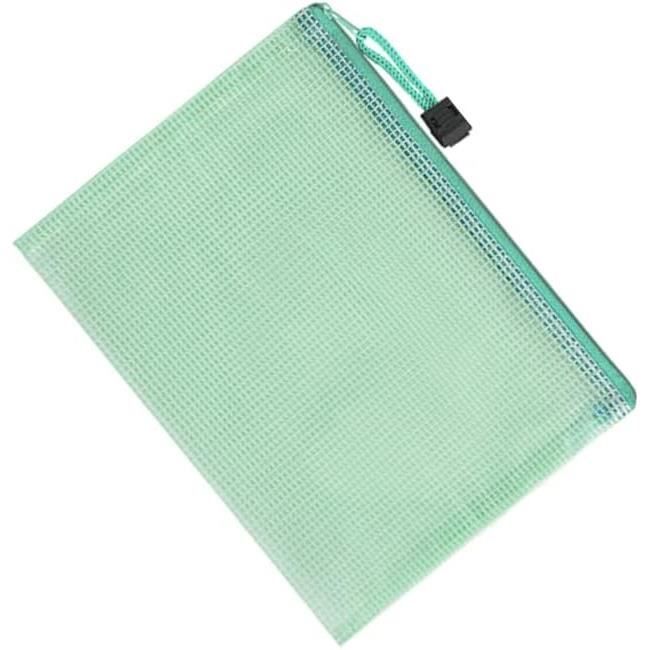 10Pcs A4 Sac De Fichiers Plastique Imperméable Chemise Simple Pochette Porte-Documents Bureau