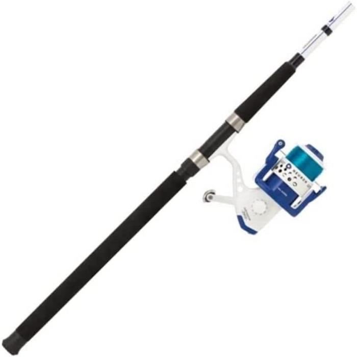 Combo Canne Carbone + Moulinet Mitchell Neuron – Prêt à Pêcher, Avec Fil, Manche EVA, Moderne