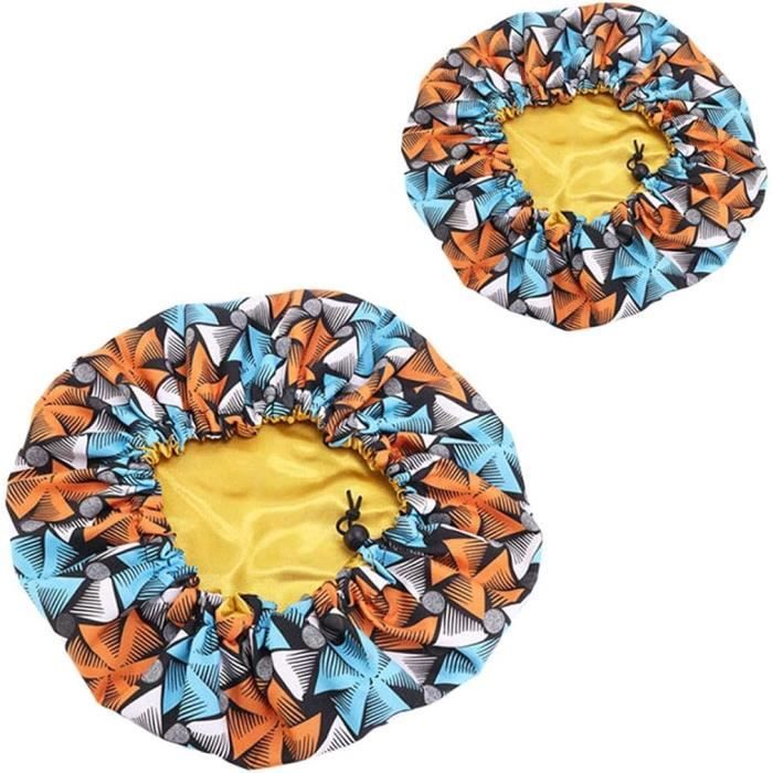 Bonnet De Nuit Satin Pour Cheveux Longs - Grand Et Réglable - Neuf Avec étiquettes