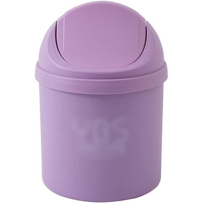 Mini Poubelle De Voiture En Cuir, Pour Le Stockage Et L'Organisation Des Accessoires De Voiture