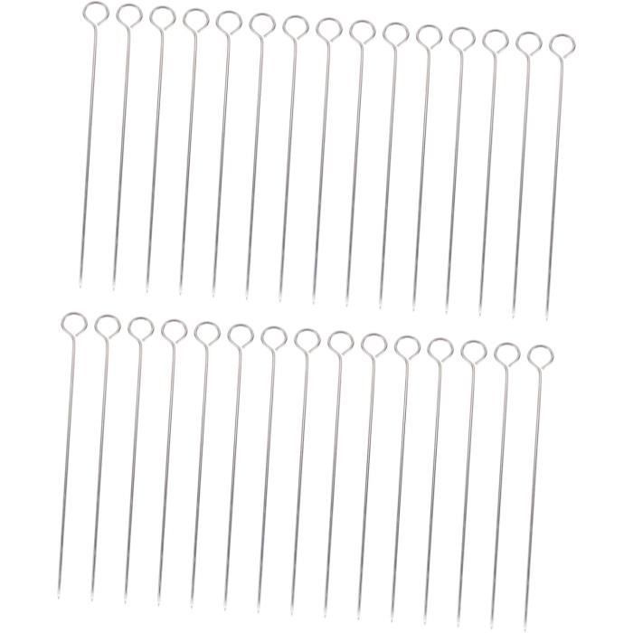 36 Pièces Ensemble de Tiges Rondes en Acier Inoxydable, Tiges