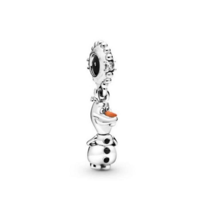 Charm/'s Stitch Noël Pour Bracelet Serpentine ou Jonc Argent Fin 925