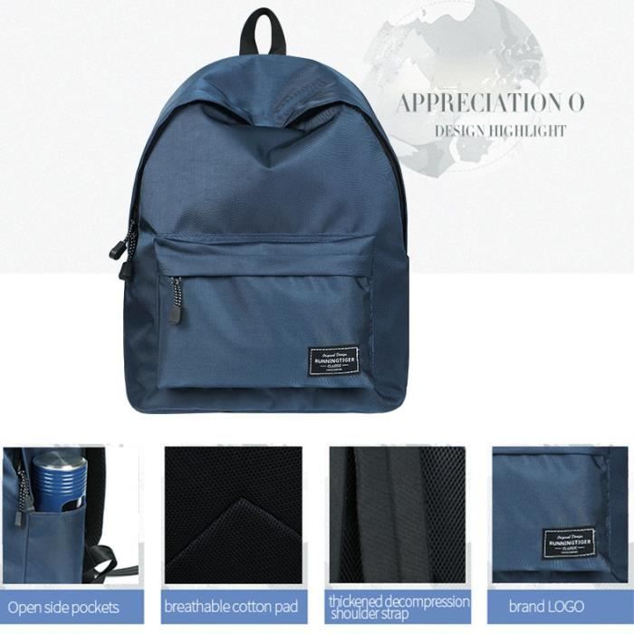 Sac à Dos Sac À Dos Hommes Garçons Femmes Femmes Filles École Travail Voyage Large Big