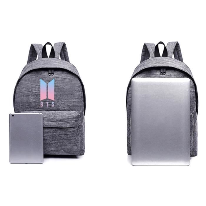 Sac à Dos BTS X AGATHA Noir 20L - Édition Limitée, Plusieurs Poches, Cadeau Inclus !