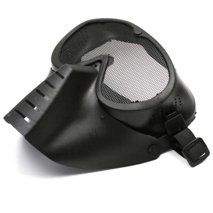 Homyl 1 Pi/èce Masques de Mesh en Maille M/étal Lunettes pour Prot/éger Yeux Tir Randonn/ée Escalade