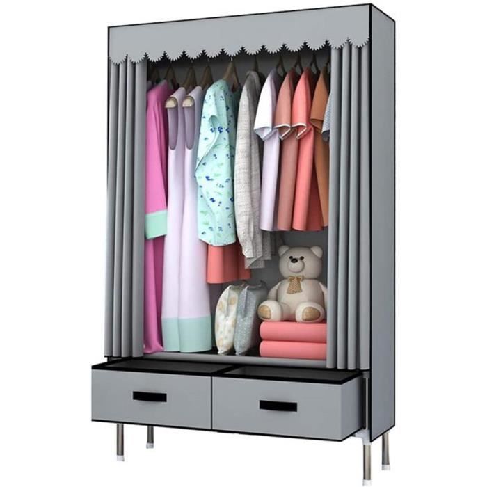 Armoire en Tissu Penderie en Tissus, Penderies Armoire de Stockage