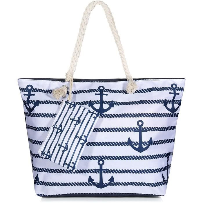 Sac de sale plage grande taille