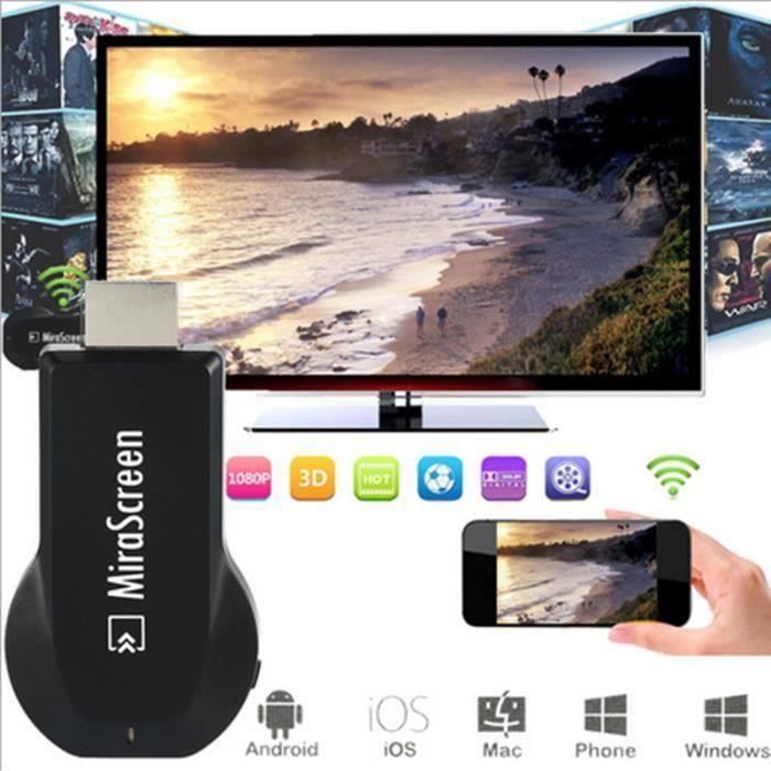 Adaptateur HDMI sans fil WiFi Miracast Full HD