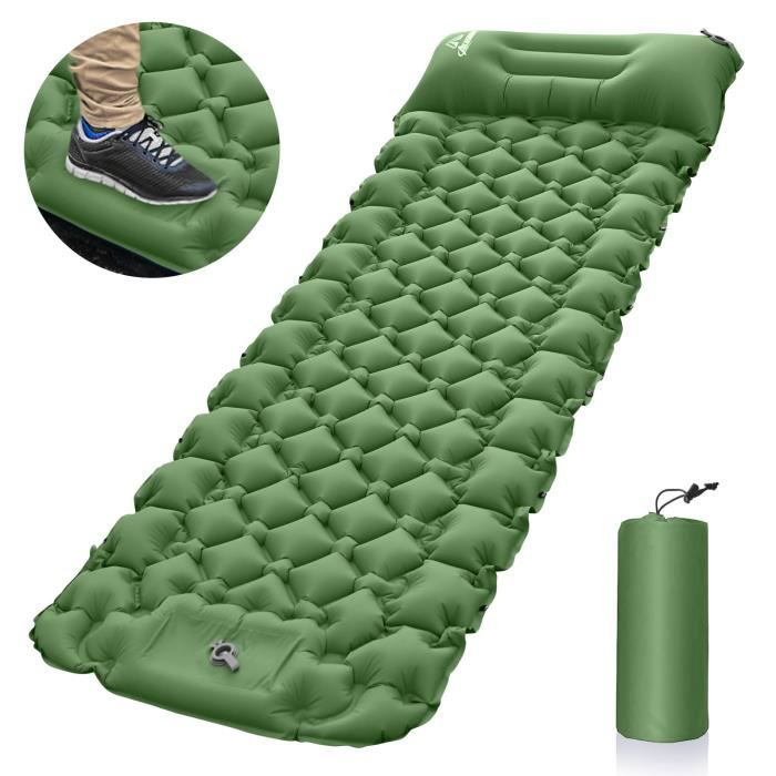 Matelas Gonflable Ultraléger léger et portableÉquipement de Camping pour Randonnée Touristique